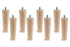 Sommeil De Plomb Lit avec tête de lit lignes bouclette et sommier tapissier - Lit en bois massif Best