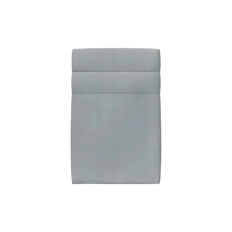 Sommeil De Plomb Lit avec tête de lit lignes velours et sommier kit - Lit en bois massif Hot