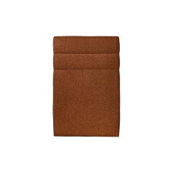 Sommeil De Plomb Lit avec tête de lit lignes bouclette et sommier tapissier - Lit en bois massif Outlet