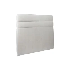 Sommeil De Plomb Lit avec tête de lit lignes velours et sommier tapissier - Lit en bois massif Clearance