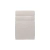 Sommeil De Plomb Lit avec tête de lit lignes tissu et sommier kit - Lit en bois massif