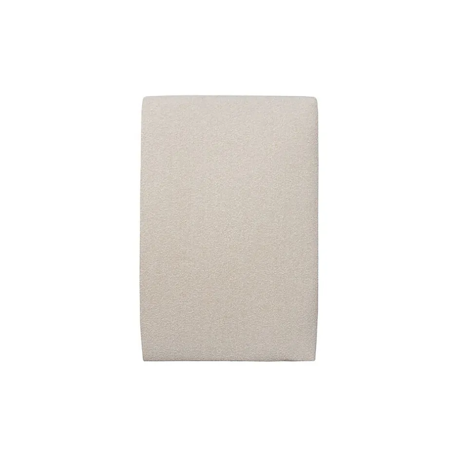 Sommeil De Plomb Lit avec tête de lit tapissier bouclette et sommier kit - Lit en bois massif