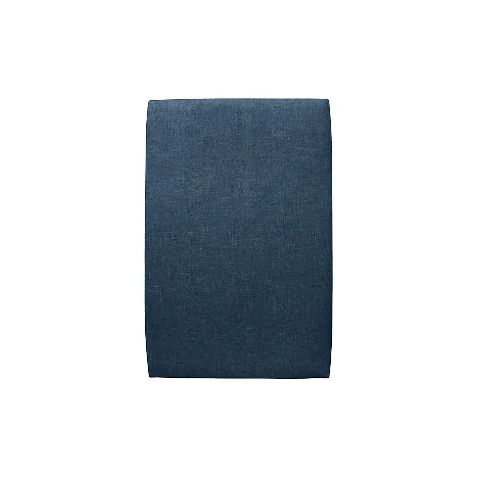 Sommeil De Plomb Lit avec tête de lit tapissier tissu et sommier kit - Lit en bois massif
