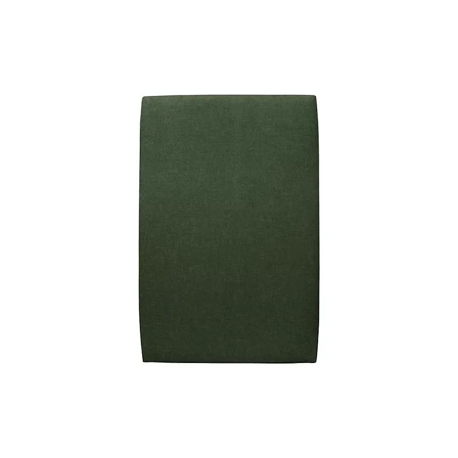 Sommeil De Plomb Lit avec tête de lit tapissier tissu et sommier tapissier - Lit en bois massif Discount