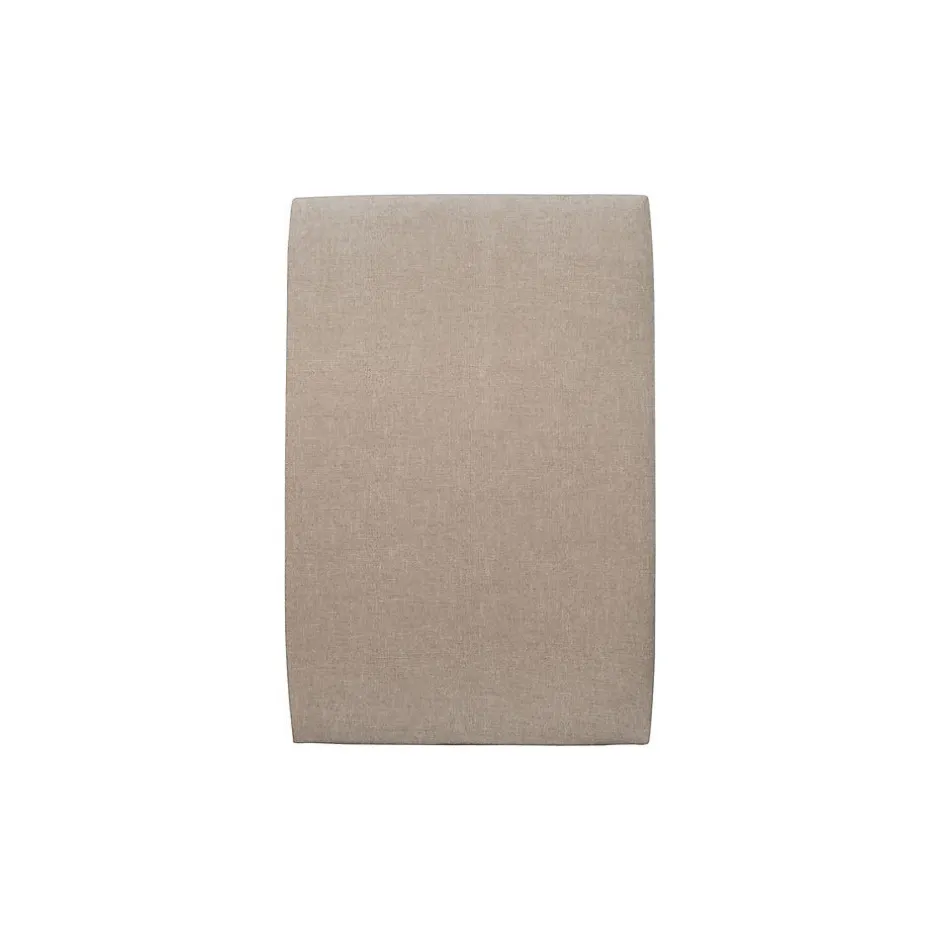 Sommeil De Plomb Lit avec tête de lit tapissier tissu et sommier kit - Lit en bois massif