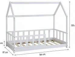 Enfant Habitat Et Jardin Lit cabane en bois