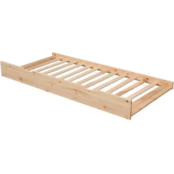 Happy Garden Lit cabane gigogne pour enfant 190x90cm en bois MARCEAU - New