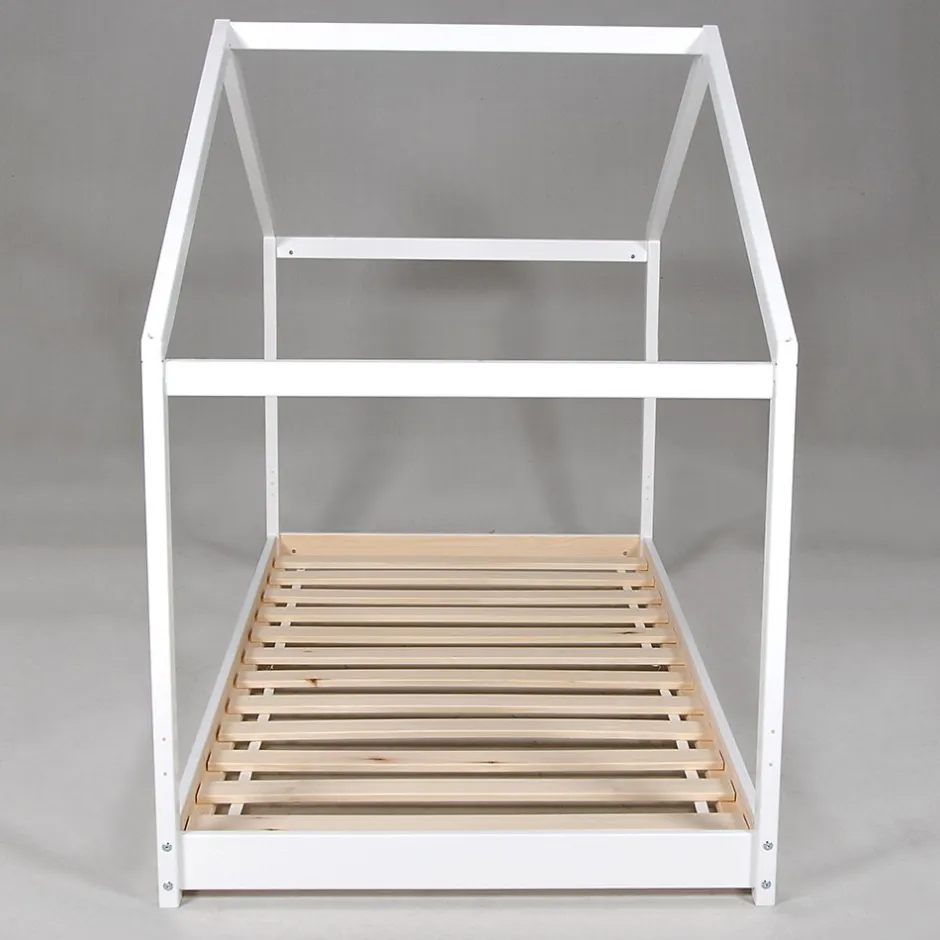 Weber Industries Lit cabane KOALA 90x190 + 1 sommier / Blanc Best