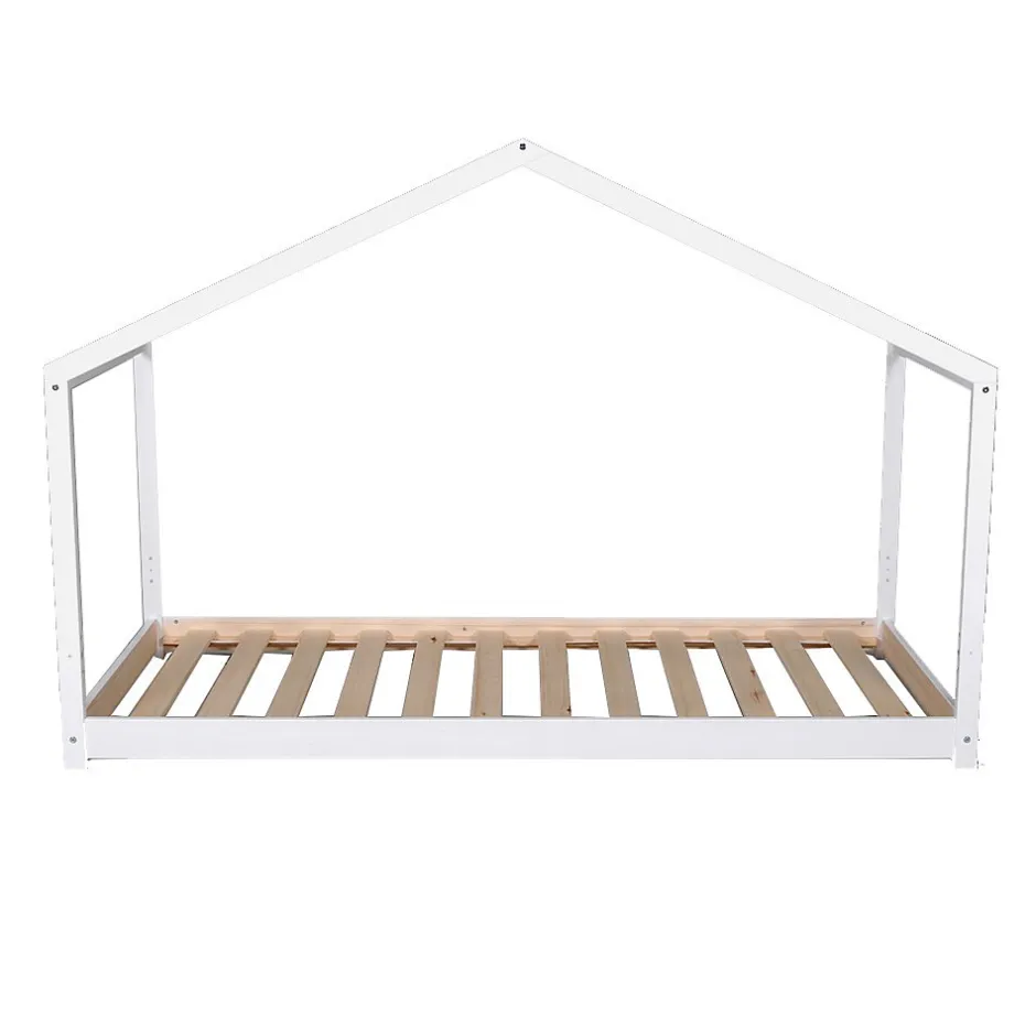 Weber Industries Lit cabane KOALA 90x190 + 1 sommier / Blanc Best