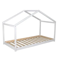 Weber Industries Lit cabane KOALA 90x190 + 1 sommier / Blanc Best