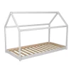 Enfant Weber Industries Lit cabane PANDA 90x190 + 1 sommier / Blanc