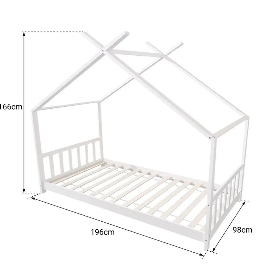 Happy Garden Lit cabane pour enfant 190x90cm en bois GASPARD - Online