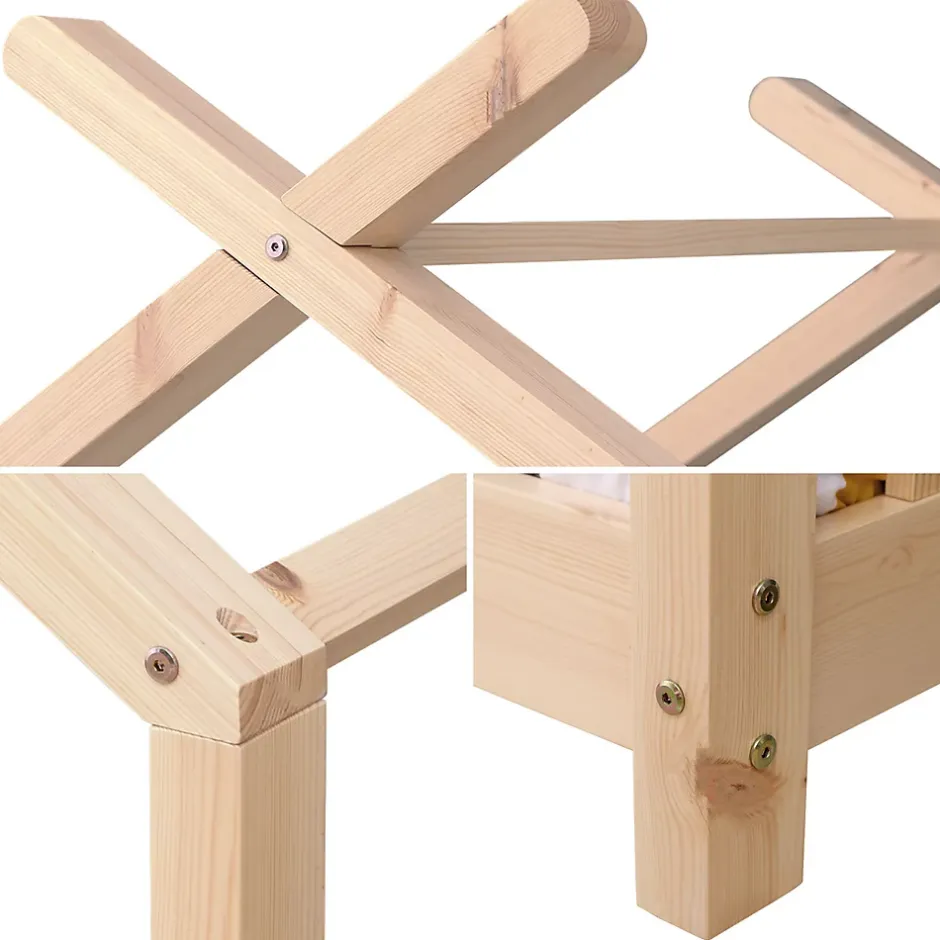 Happy Garden Lit cabane pour enfant 190x90cm en bois GASPARD - Online