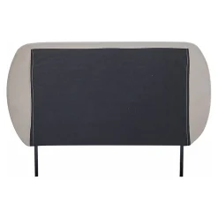 [En.Casa] Lit capitonné Porvoo 90 x 200 cm beige en.casa Sale