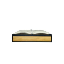 Concept Usine Lit coffre industriel 140 x 190 cm - JERSEY Discount
