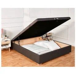 Epeda Lit coffre Kalypso E 140x190cm anthracite