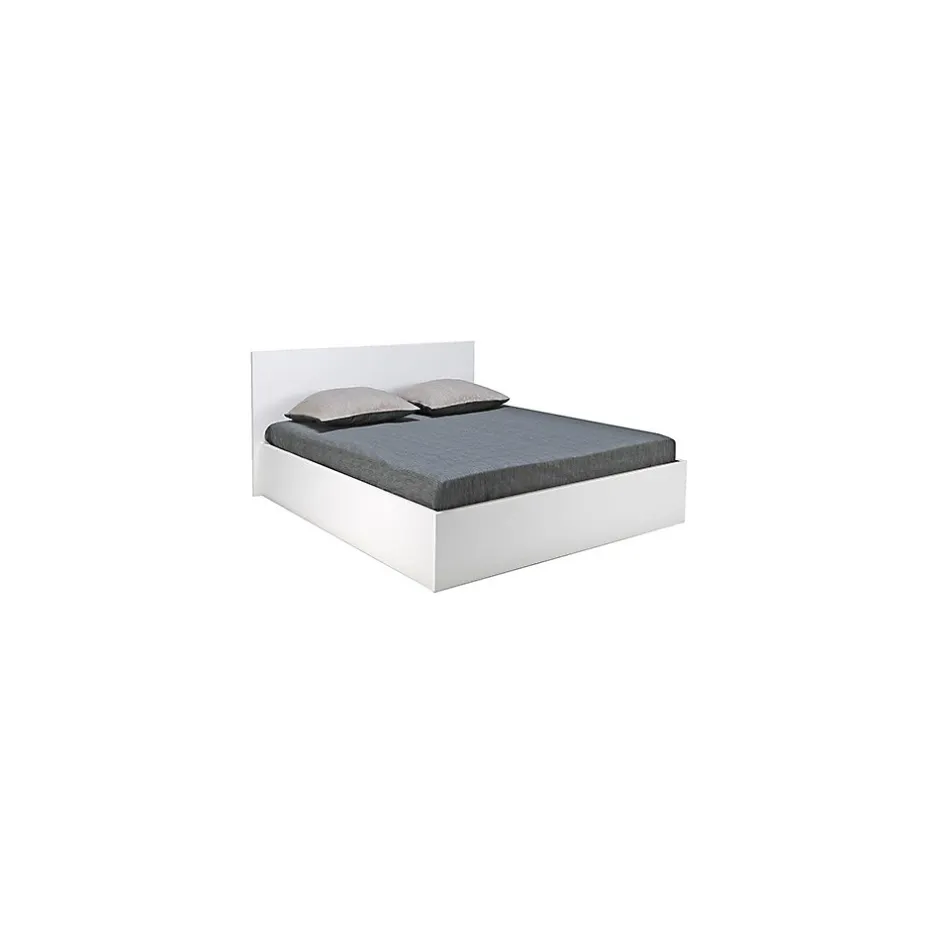 Weber Industries Lit coffre MADRID 140x200 + 1 sommier / Blanc