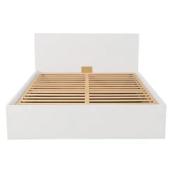Weber Industries Lit coffre MADRID 140x200 + 1 sommier / Blanc
