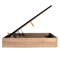 Weber Industries LIT COFFRE SPIRO 140x190cm + 1 SOMMIER / Décor Chêne Blanchi Online