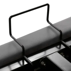 Okwish Lit coffre 140x200 cm - Lit double capitonné avec tête de lit oreille - Velours - Sans Matelas - Gris Online