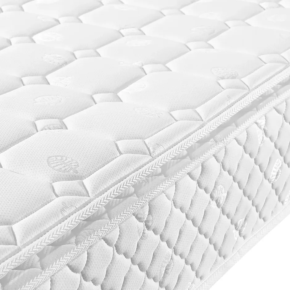 Okwish Lit coffre 160x200 cm - Lit double capitonné avec sommier à lattes - Lin - Matelas Inclus - Gris Hot