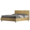 Ityhome Lit coffre 160x190 tête de lit droite Demas chêne Hot