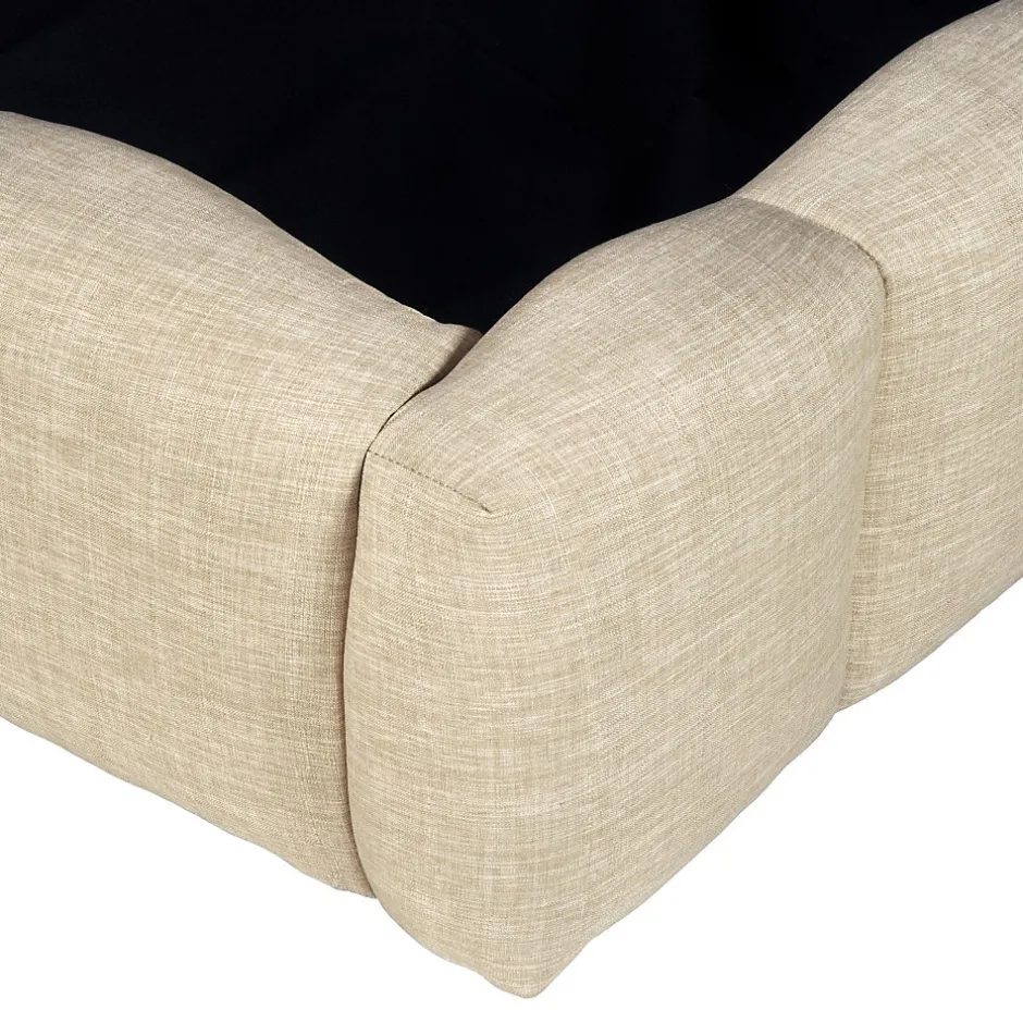 Weber Industries Lit coffre 140x190cm NEST + 1 sommier / Beige