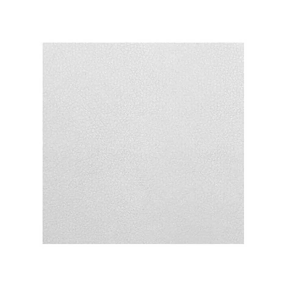 Mobilier1 Lit continental Baltimore 173, Double, Blanc, Faux cuir, Disponible