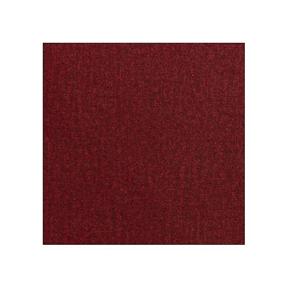 Mobilier1 Lit continental Baltimore 154, Double, Rouge, Tissu, Disponible New