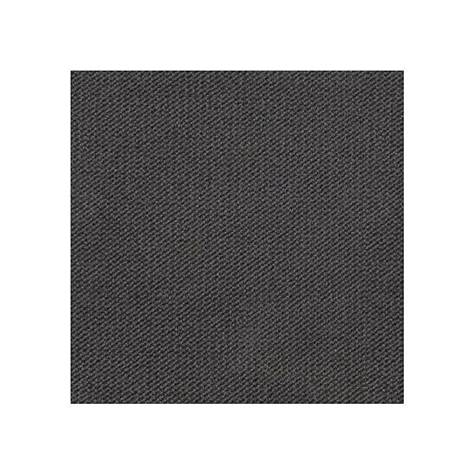 Mobilier1 Lit continental Baltimore 157, Double, Gris, Tissu, Disponible
