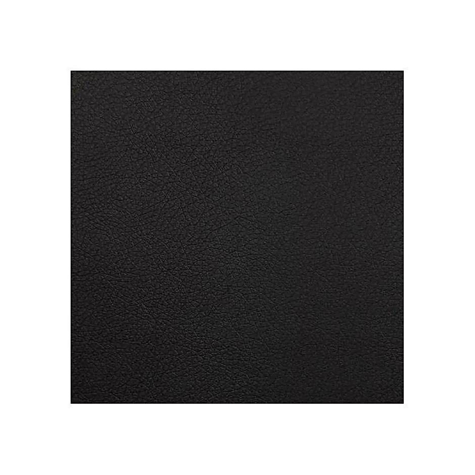 Mobilier1 Lit continental Baltimore 154, Double, Noir, Faux cuir, Disponible