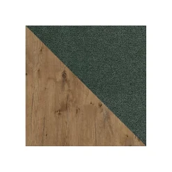 Mobilier1 Lit continental Baltimore 190, Unique, Vert, Tissu, Disponible Sale