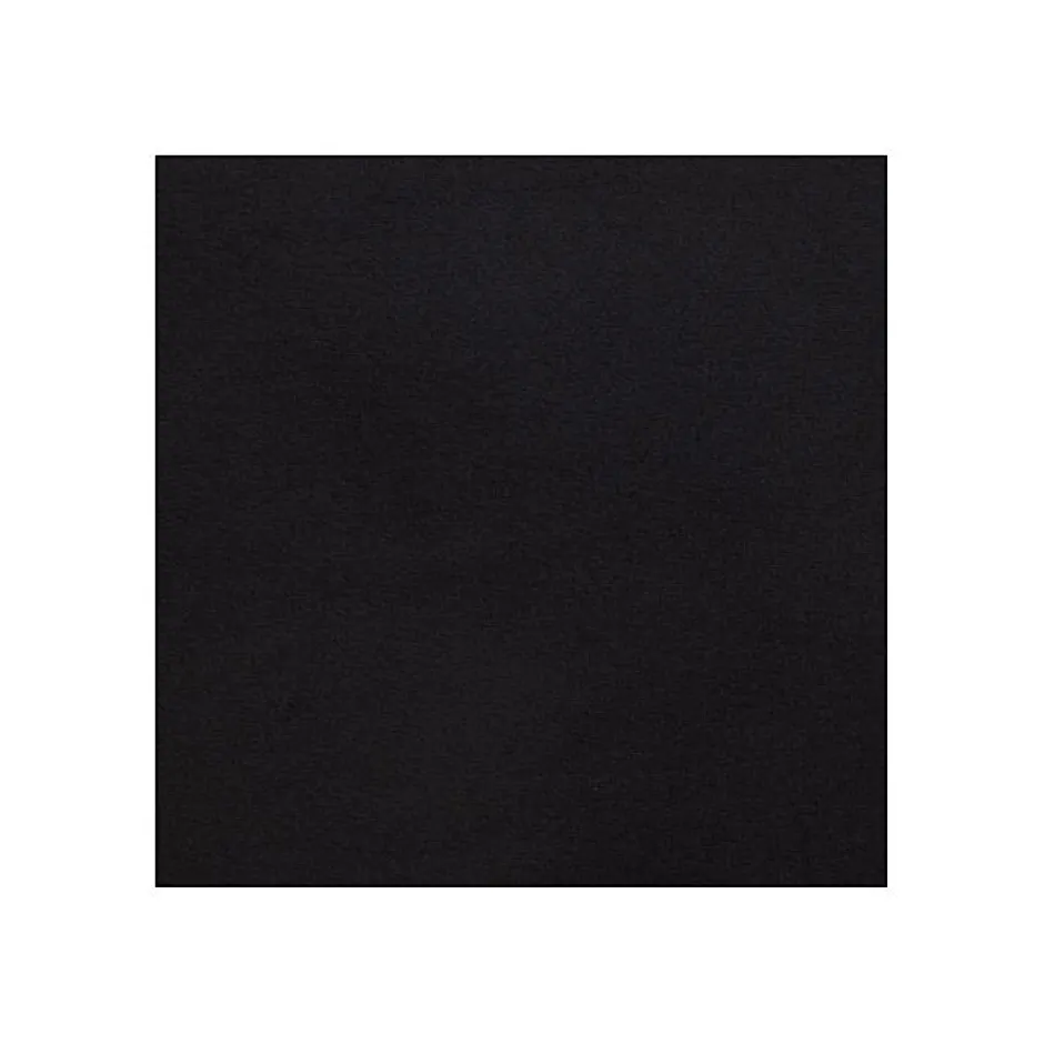 Mobilier1 Lit continental Baltimore 153, Double, Noir, Tissu, Disponible