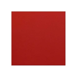 Mobilier1 Lit continental Baltimore 134, Double, Rouge, Faux cuir, Disponible