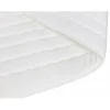 Mobilier1 Lit continental Baltimore 177, Double, Marron, Tissu, Disponible Discount