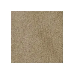 Mobilier1 Lit continental Pomona 112, Double, Brun clair, Tissu, Disponible