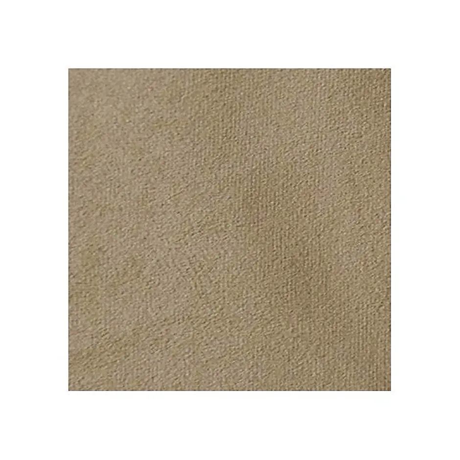 Mobilier1 Lit continental Pomona 115, Double, Brun clair, Tissu, Disponible