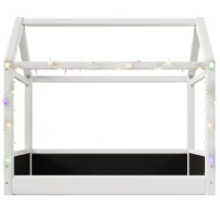 Blackcolors Lit de jour rembourré 90x200 cm, éclairage LED - beige