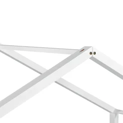 [En.Casa] Lit D'enfant Design Maison Vardoe Pin 90 X 200 Cm Blanc Mat en.casa Hot