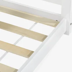 [En.Casa] Lit D'enfant Design Maison Vardoe Pin 90 X 200 Cm Blanc Mat en.casa Hot