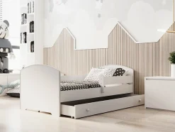 Kobi Lit d'enfant LUK avec tiroir et tringle 180x80