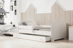 Kobi Lit d'enfant LUK avec tiroir et barreaux 160x80 Online