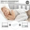 Ml-Design Lit d'enfant 140x70cm gris clair bois de pin avec toit et sommier protection contre chutes Online