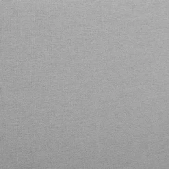 Idimex Lit double BELARTI 140 x 190 cm rembourré, revêtement en tissu - Gris clair