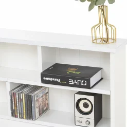 Blackcolors Lit Double Bois 140X200Cm Tiroirs Blanc Outlet
