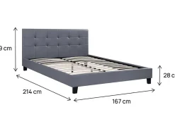 Habitat Et Jardin Lit double en pvc
