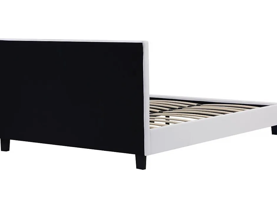 Habitat Et Jardin Lit double en pvc "Julia" - 140 x 190 cm - Blanc Online