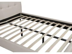 Palozi Home Lit double en tissu capitonné