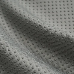 Gutent Lit double rembourré 140x200 cm, Lit de rangement Cadre de lit avec USB- C, Sans tête de lit, Coton, Gris,Sans matelas