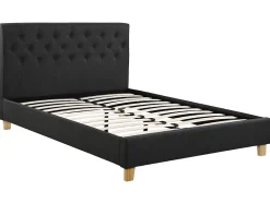 Habitat Et Jardin Lit "Emmy" 160 x 200 cm Gris foncé Hot